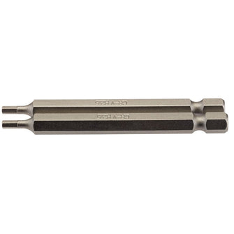 Draper Tools 2.5mm 1/4 Hex. Hexagonal Insert Bit 75mm Long x 2