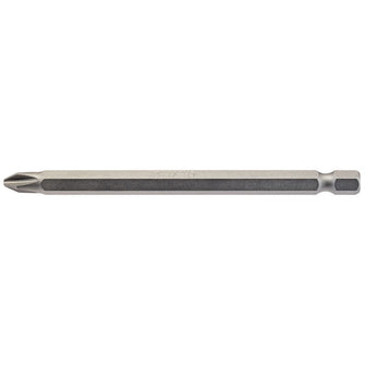Draper Tools No.2 1/4 Hex. Cross Slot Insert Bit 100mm Long x 1