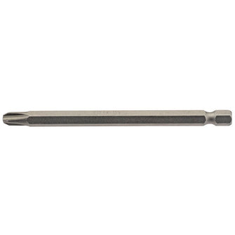 Draper Tools No.3 1/4 Hex. Cross Slot Insert Bit 100mm Long x 1