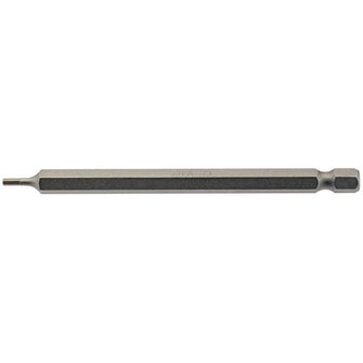 Draper Tools 2mm 1/4 Hex. Hexagonal Insert Bit 100mm Long x 1