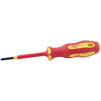 Draper Tools Ergo Plus® VDE No.0 x 60mm Cross Slot Screwdriver