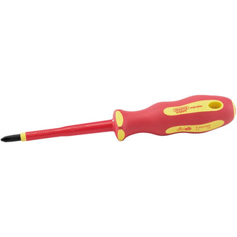 Draper Tools Ergo Plus® VDE No.2 x 100mm Cross Slot Screwdriver