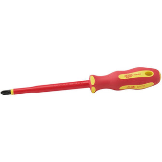 Draper Tools Ergo Plus® VDE No.3 x 150mm Cross Slot Screwdriver
