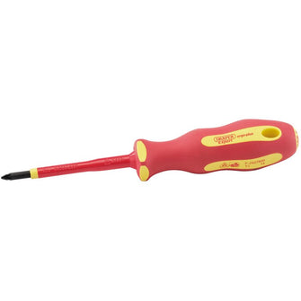 Draper Tools Ergo Plus® VDE No.1 x 80mm PZ Slot Screwdriver