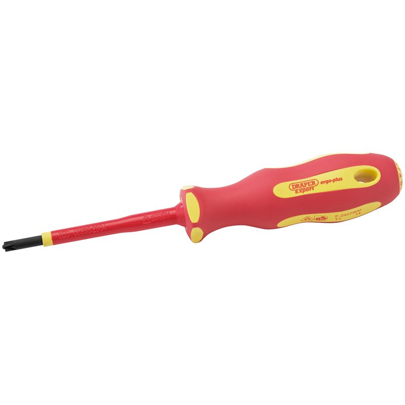Wholesale Draper Tools Ergo Plus VDE No.1 x 80mm PZ/SL Screwdriver ...