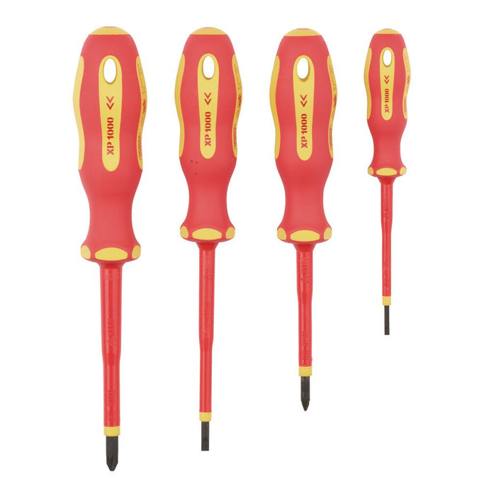 Draper Expert XP1000 VDE Screwdriver Set, 4 Pce