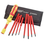 Draper Tools Ergo Plus® Interchangeable VDE Torque Screwdriver Set (9 Piece)