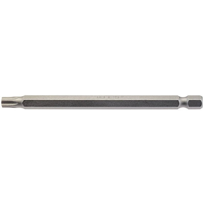 Draper Tools T30 1/4 Hex. Draper TX-STAR® Insert Bit 100mm Long x 1