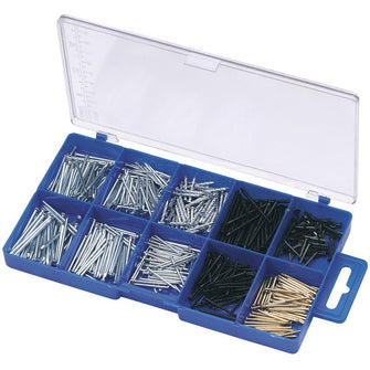 Draper Tools Nail and Pin Assortment (485 Piece)
