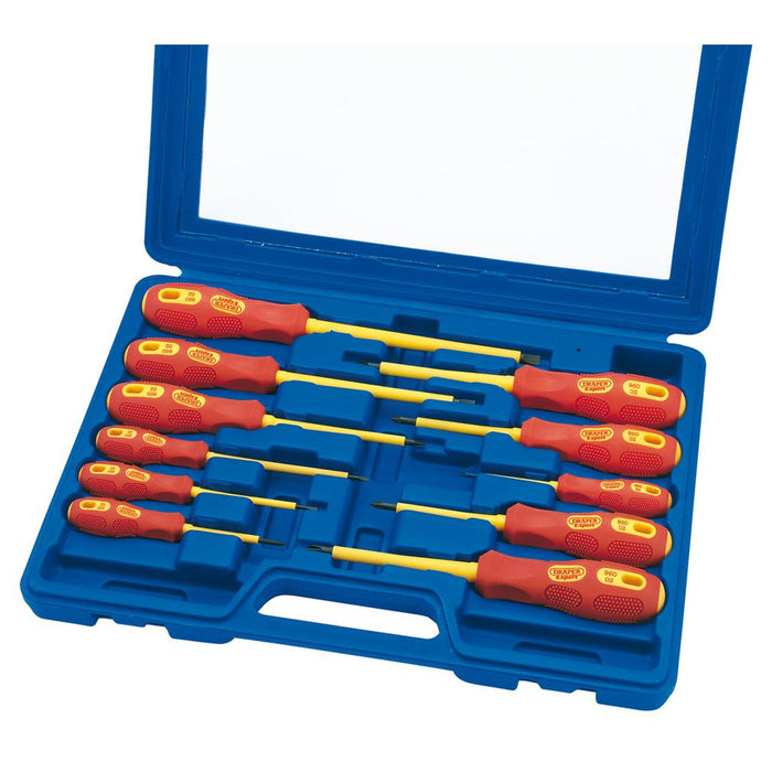 Draper Expert VDE Approved Fully Insulated Screwdriver Set, 11 Pce