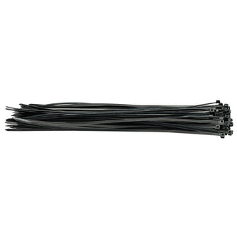 Draper Cable Ties 4.8 x 400mm Black, 100pk
