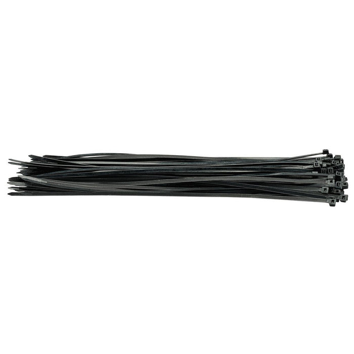 Draper Cable Ties 4.8 x 400mm Black, 100pk