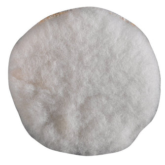 Draper Tools Hook and Loop Lambs Wool Polishing Bonnets (125mm)