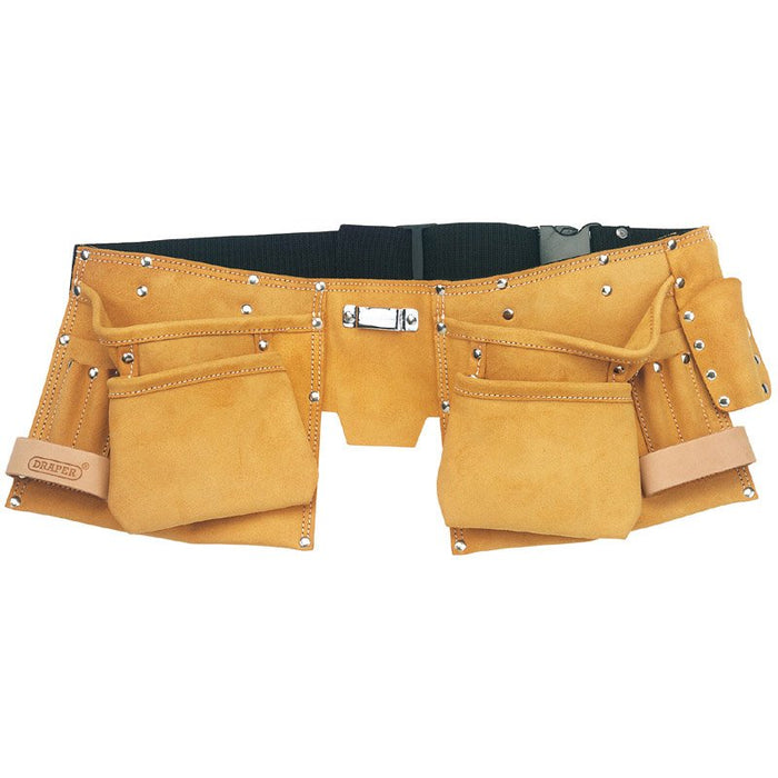 Draper Tools Double Leather Tool Belt