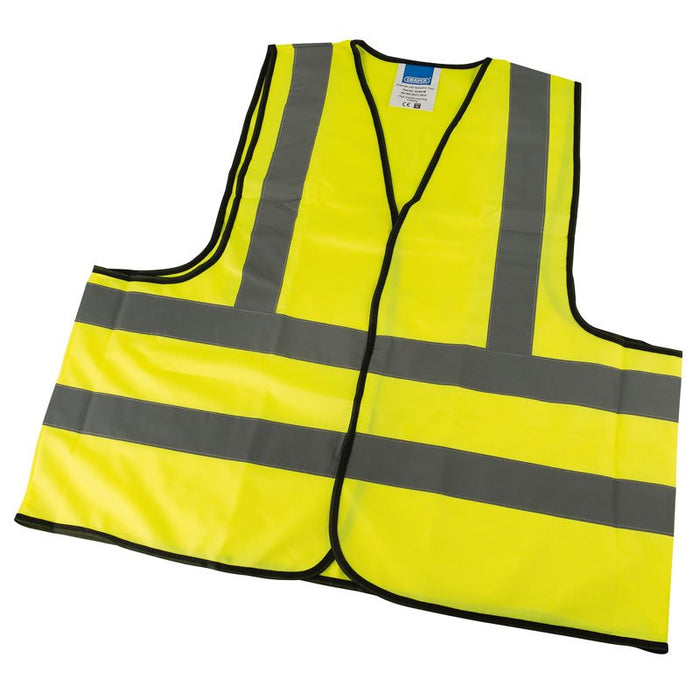 Draper Tools High Visibility Traffic Waistcoat to EN471 Class 2L