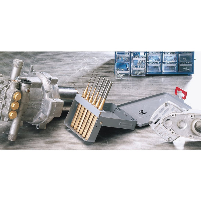 Draper Expert Octagonal Parallel Pin Punch Set, 150mm (6 Piece)