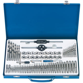 Draper Tools Combination Tap and Die Set Metric and BSP (75 Piece)