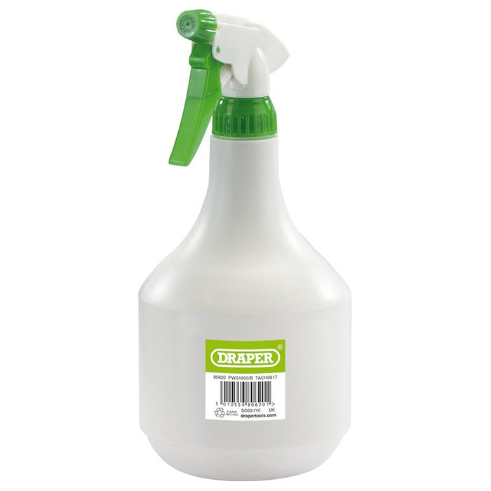 Draper Tools Plastic Spray Bottle (1000ml)