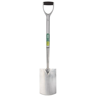 Draper Tools Stainless Steel Soft Grip Garden Spade