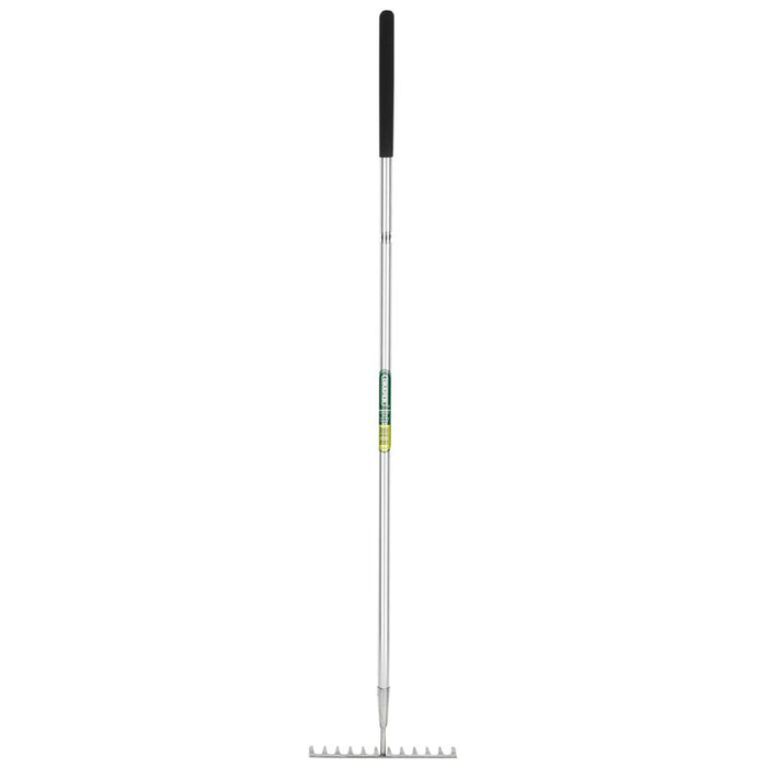 Draper Tools Stainless Steel Soft Grip Garden Rake