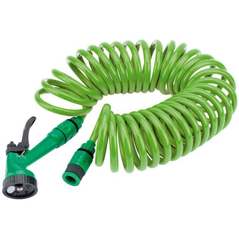 Draper Tools Recoil Hose with Spray Gun and Tap Connector (10M)