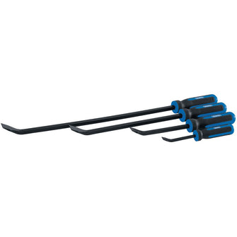 Draper 'Pound Thru' Soft Grip Pry Bar Set, 4 Pce