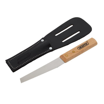 Draper Shoe or Leather Knife with Belt Holster, 115mm