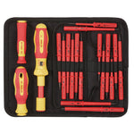 Draper Expert XP1000® VDE Interchangeable Torque Screwdriver Set, 19 Pce