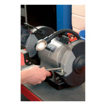 Draper Tools 200mm Heavy Duty Bench Grinder with Worklight (550W)