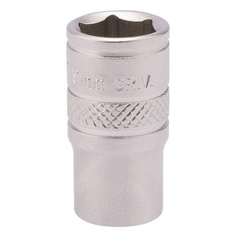 Draper Tools 1/4" Drive 6 Point Micro Satin Sockets - Metric