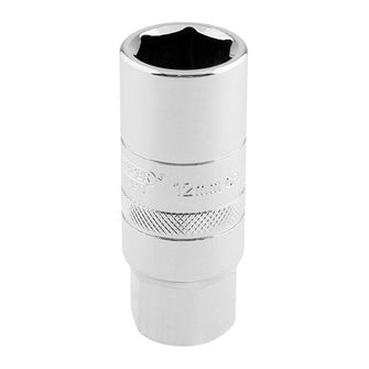 Draper Tools 1/2" Drive Polished Chrome 6 Point Spark Plug Sockets