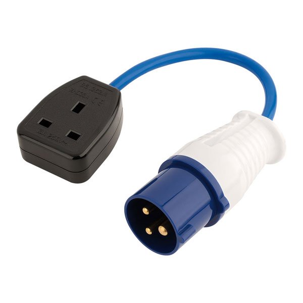 Draper Tools 230V Adaptor Lead (16A Plug to 13A Socket)