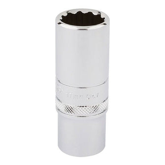Draper Tools 3/8" Square Drive Hi-TorqÂ® 12 Point Deep Socket - Metric