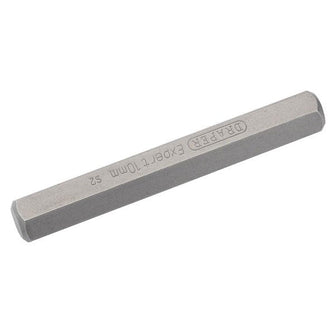 Draper Tools 10mm X 75mm Hexagonal 10mm Insert Bit For Mechanic's Bit Sets