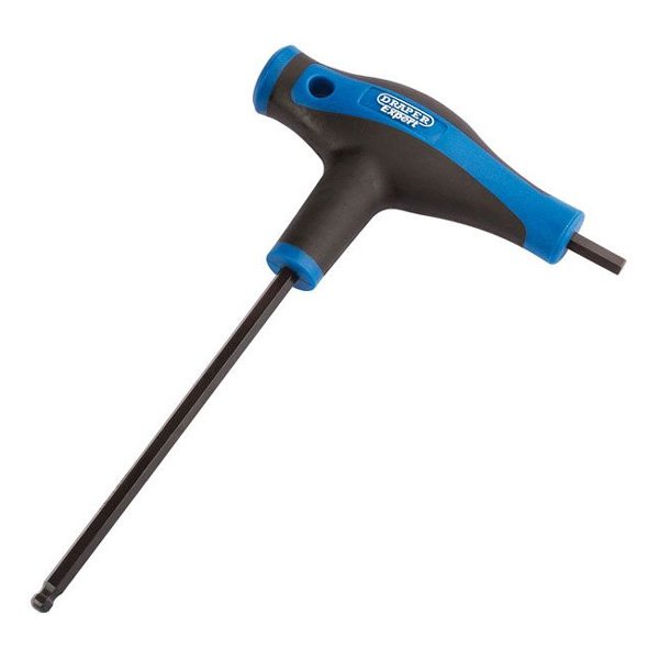 Draper Tools Expert Soft Grip T Handle Hexagon and Ball End Keys