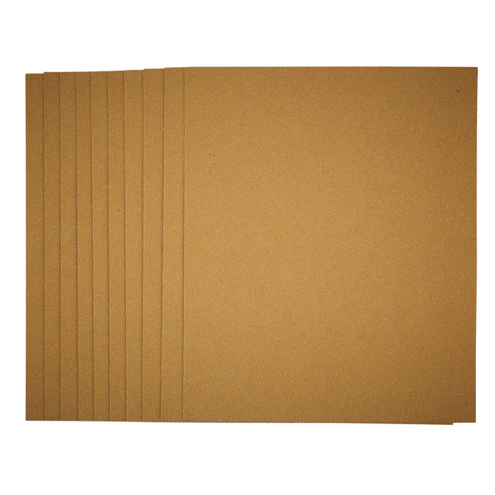 Draper Tools General Purpose Sanding Sheets, 230 x 280mm, 10pk