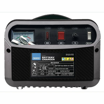 Draper Tools 12/24V 20-25A Battery Charger