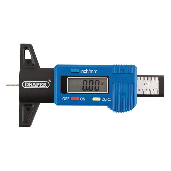 Draper Tools Digital Tread Depth Gauge